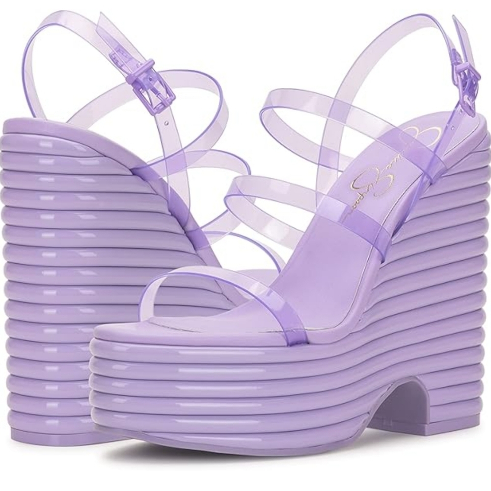 BRAND NEW JESSICA SIMPSON CHOLENA  PLATFORM WEDGE SANDAL